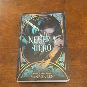 Never a Hero Book by Vanessa Len